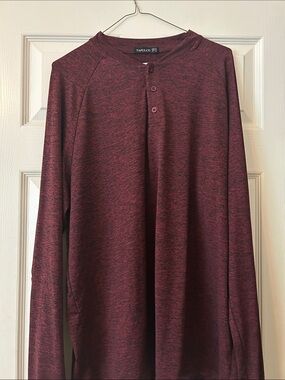 Tapalco Men’s Maroon Long Sleeve